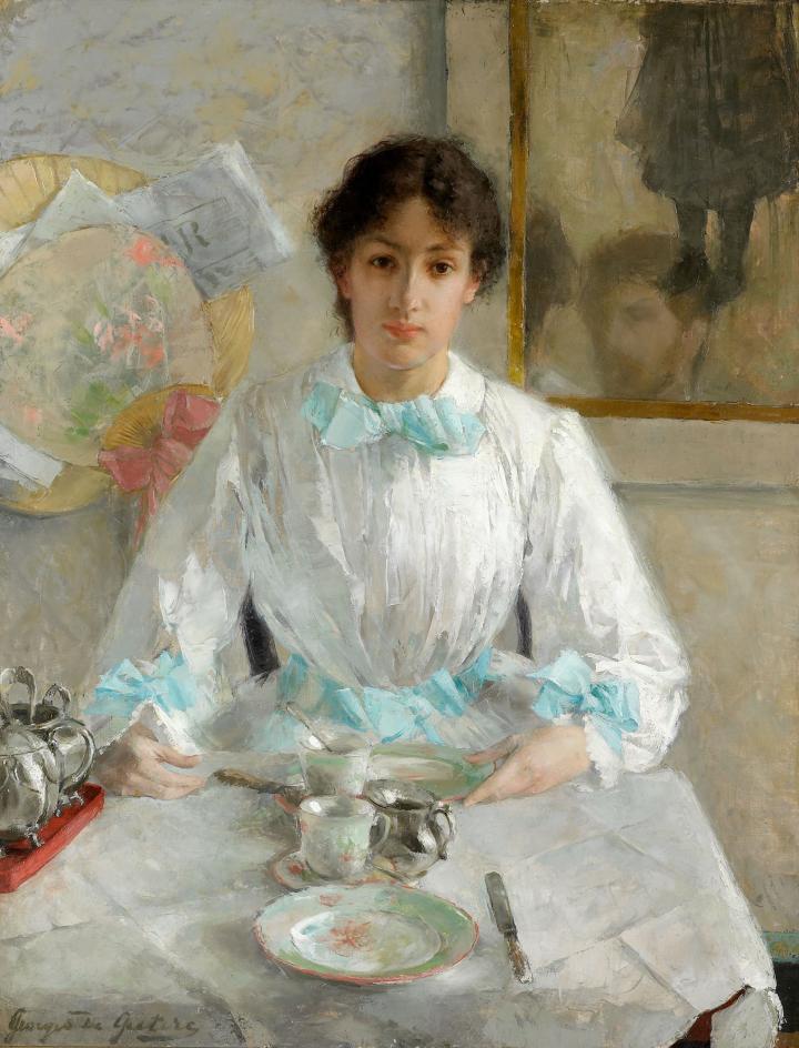 Portrait de la femme de l'artiste