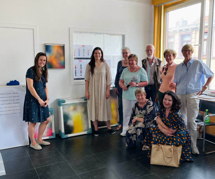 Amis du Musée - Visite de l'atelier de Léa Belooussovitch 